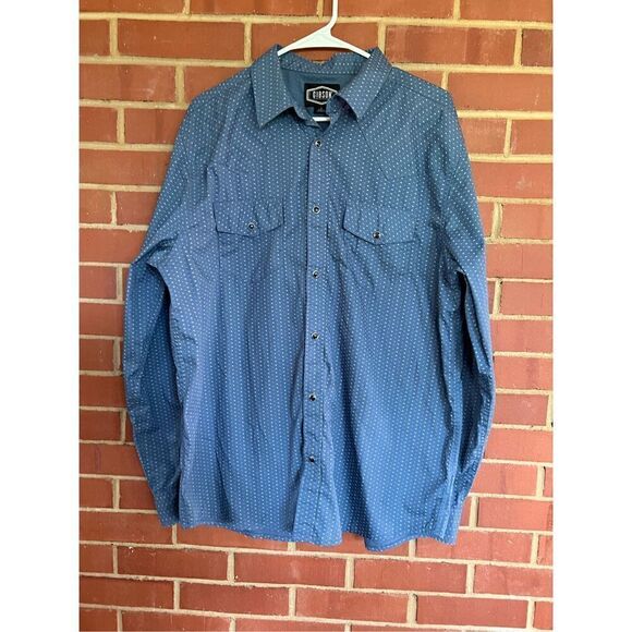 Western Pearl Snap Button Down Shirt - Picture 1 of 3